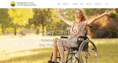 Desktop Screenshot of dailycare.co.uk